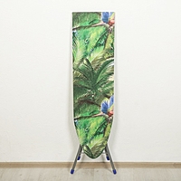 Доска гладильная «Белль», 106,5×29 см, ДСП, два положения высоты 70,80 см, без подставки, рисунок МИКС