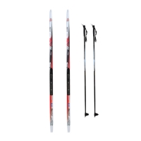 Комплект лыжный БРЕНД ЦСТ, Step, р. 170/130 (+/-5 см), крепление: NNN, микс