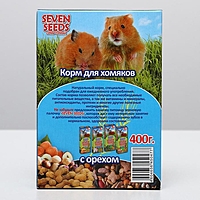 Корм SEVEN SEEDS SPECIAL для хомяков, с орехом, 400 г