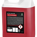 Автошампунь Grass Active Foam Red активная пена 5,8 кг