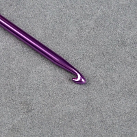 Крючок для вязания, d=3,5мм, 15см, цвет МИКС