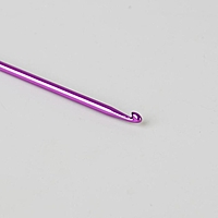Крючок для вязания, d=2,5мм, 15см, цвет МИКС