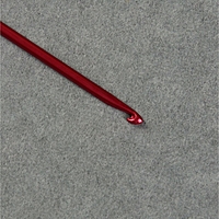 Крючок для вязания, d=2мм, 15см, цвет МИКС