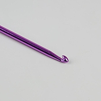 Крючок для вязания, d=3мм, 15см, цвет МИКС