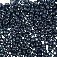 Бисер Gamma круглый, графит, 10/0