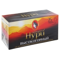 Чай черный "Принцесса Нури", высокогорный, 25 пакетиков*2 г