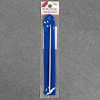 Крючок для вязания металлический, с тефлоновым покрытием, d=3мм, 15см