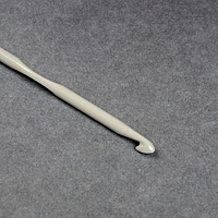 Крючок для вязания металлический, с тефлоновым покрытием, d=5мм, 15см