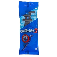 Станок бритвенный одноразовый Gillette с 2 лезвиями, 3 шт