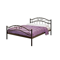 Кровать Надежда Plus 180x200 см металл коричневый