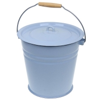 Ведро с крышкой 12 л, цвет голубой