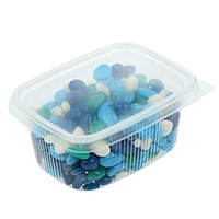 Галька для аквариума (5-10 мм) голубая-синяя-белая-бирюзовая, 350 г