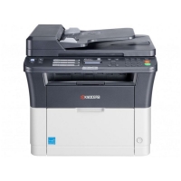 МФУ, лазерная черно-белая печать Kyocera FS-1025MFP, А4, Duplex