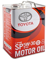 Масло моторное Toyota 5W-30 SP 4 л синт. 08880-13705