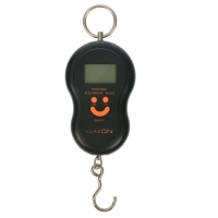 Весы LV-402, портативные, электронные, с подсветкой, до 50 кг, черные