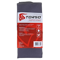 Защитная накидка на сиденье TORSO, 110х50 см, серая