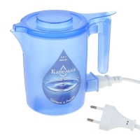 Чайник электрический "Капелька", 0.5 л, 600 Вт, синий