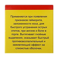 Мазь «Монастырская От гайморита», 25 мл, "Бизорюк"