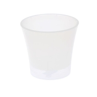 Горшок 1,2 л "Арте", цвет прозрачный-прозрачный