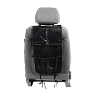Органайзер на спинку сиденья автомобиля TORSO, для планшета, 27х50 см, оксфорд, черный