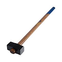 Кувалда кованая TUNDRA, удлиненная деревянная рукоятка, 3 кг