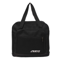 Сумка дорожная на молнии "Фортуна", 1 отдел, наружный карман, цвет чёрный