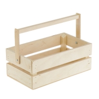 Кашпо флористическое со складной ручкой, 24,5х13,5х9см