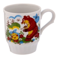 Кружка 210 мл "Русское поле. Веселый Колобок"